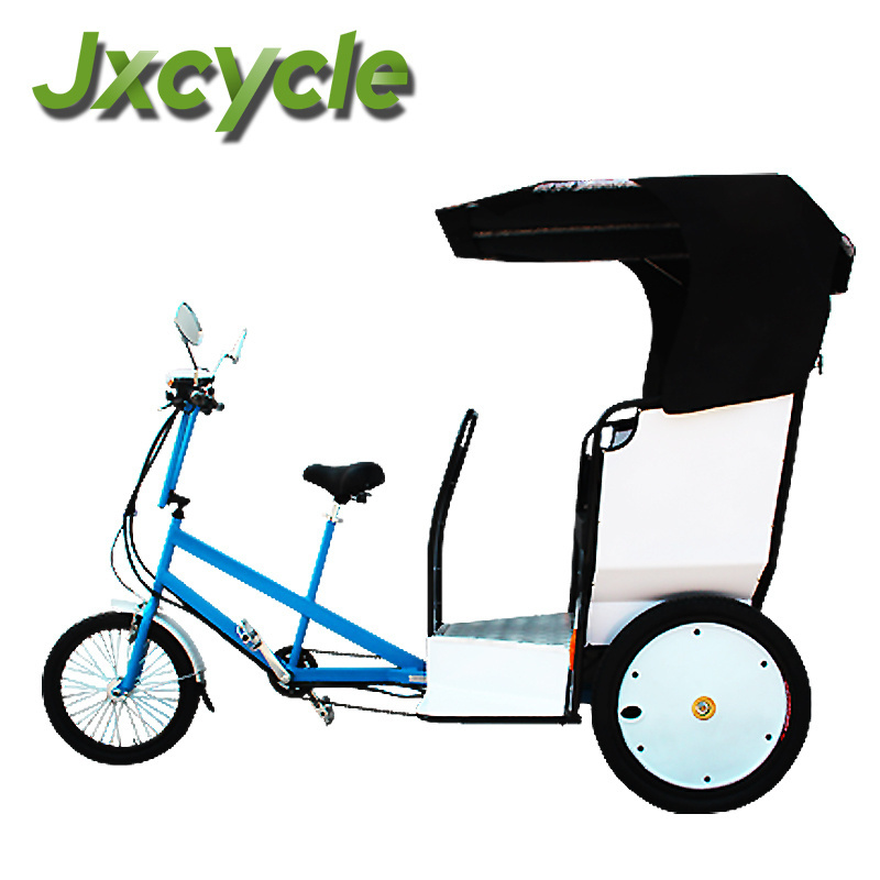 pedicab rickshaw electric 3 wheel taxi bike for passengers