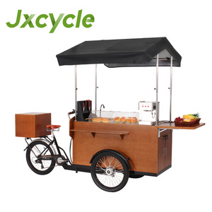 Three wheel CE approved Classic coffee bike mobile coffee cart For Street Business