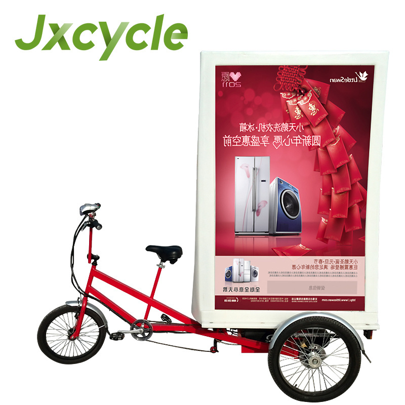 Led advertising bike street advertising tricycle bicycle for advertisement