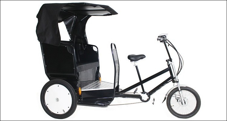 3 wheels electric tricycle pedicab rickshaw taxi bike