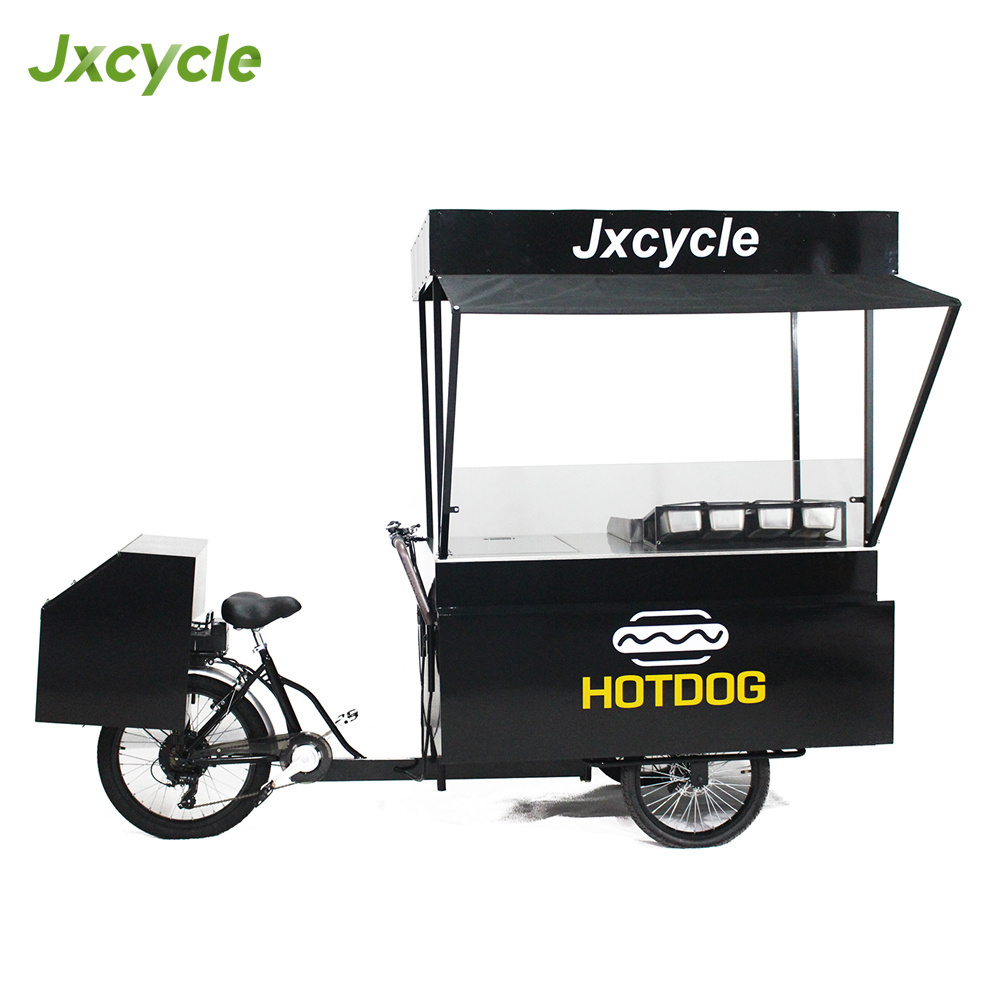 street mobile hot dog bike hot dog cart for sale