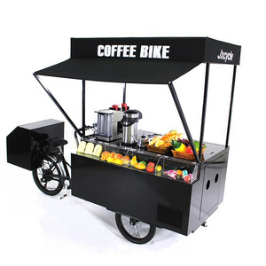 Electric bike fast food tricycle cart 500w multi-function electric bike