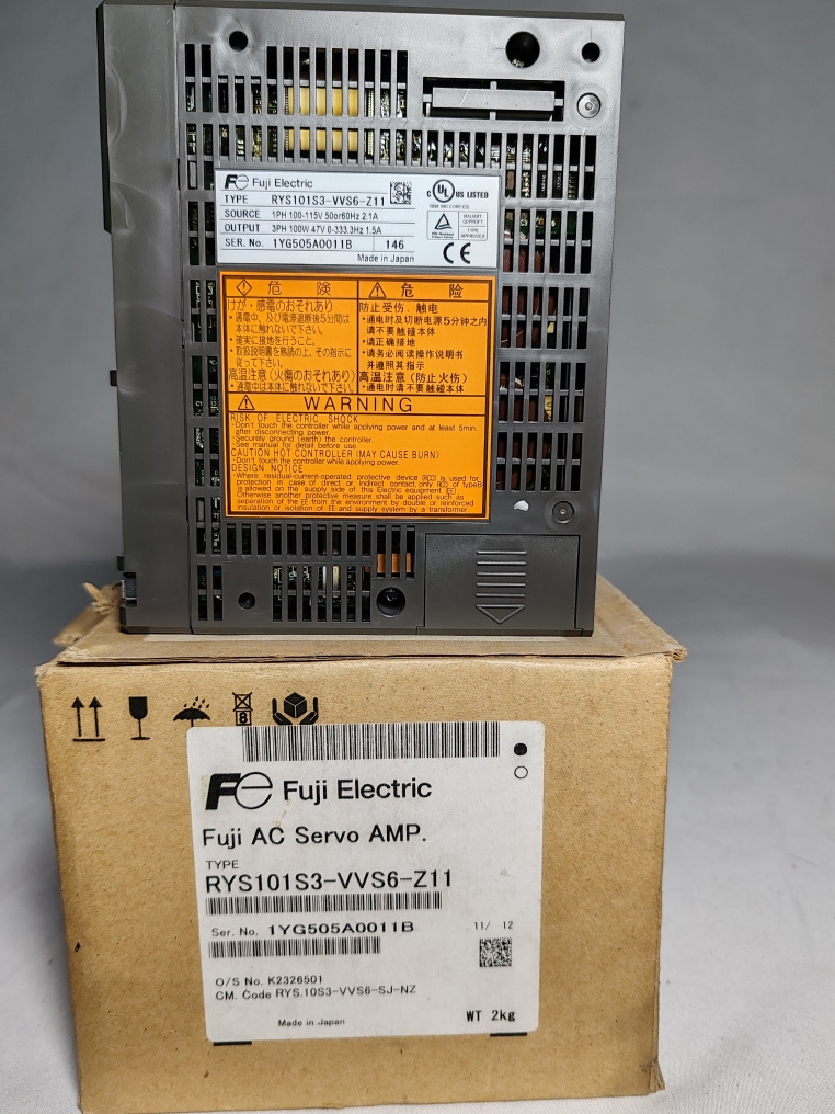 Fuji AC Servo PLC for RYS101S3-VVS6-Z11 quote by letter