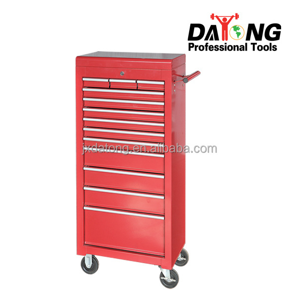 Best Choice Products Portable Top Chest Rolling Tool Storage Box Cabinet Sliding Drawers