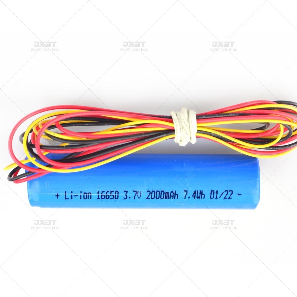 Li-ion 16650 battery rechargeable battery 2000mAh 3.7V for consumer electronics product