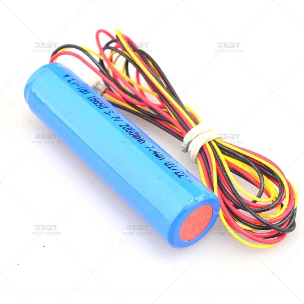 Li-ion 16650 battery rechargeable battery 2000mAh 3.7V for consumer electronics product