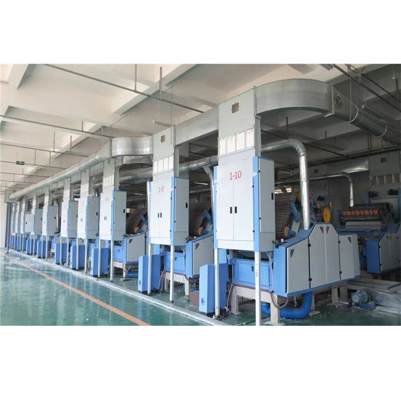 Cotton Carding Machine Bale Opener Cotton Raw Material Production Line for Cotton Yarn/ Medical Swab Making