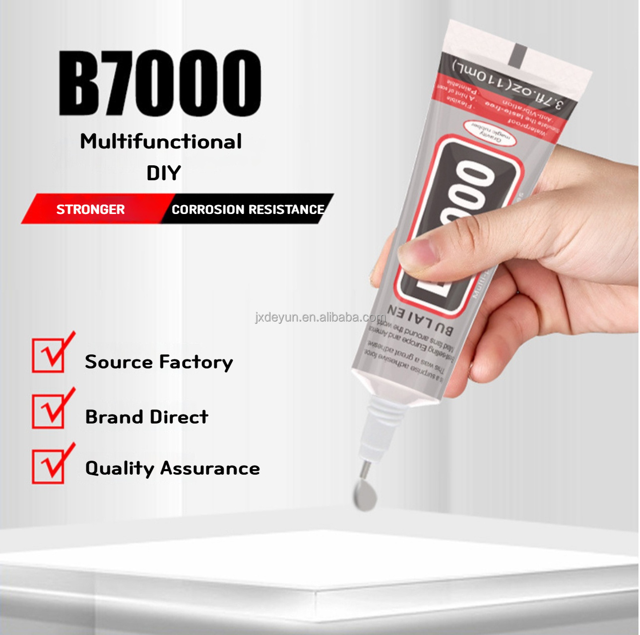 Multipurpose B7000 Medium Adhesives Transparent Liquid Glue 15ml 25ml 50ml 110ml