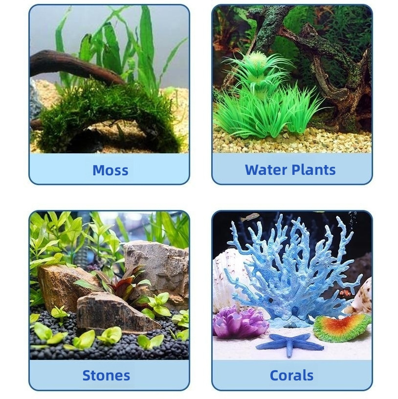 Tank Accessories Aquarium Glue Plants Grass Adhesive Coral Moss Instant Glue