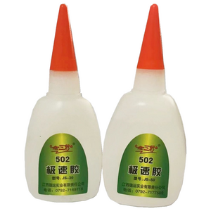 JSM-50 Super glue 502 Adhesive 38g CA Cyanoacrylate Quick-Set Glue Bonds in 5 Seconds for Construction Packing Woodworking