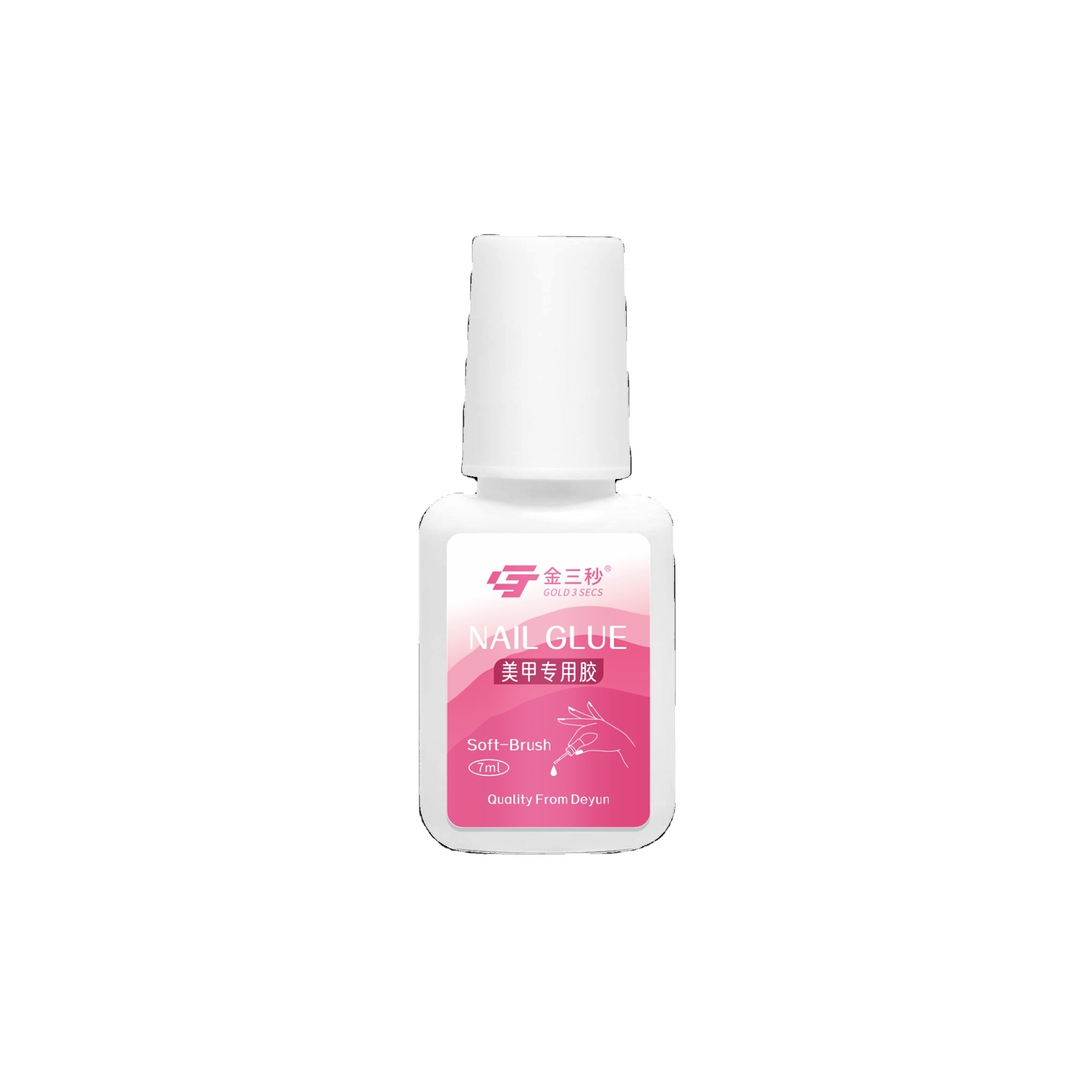 Nail Glue 7 ml/15 ml/20 ml for press on nails  with Long Lasting-nail glue sticker and nail glue private label-Supplier-Brush