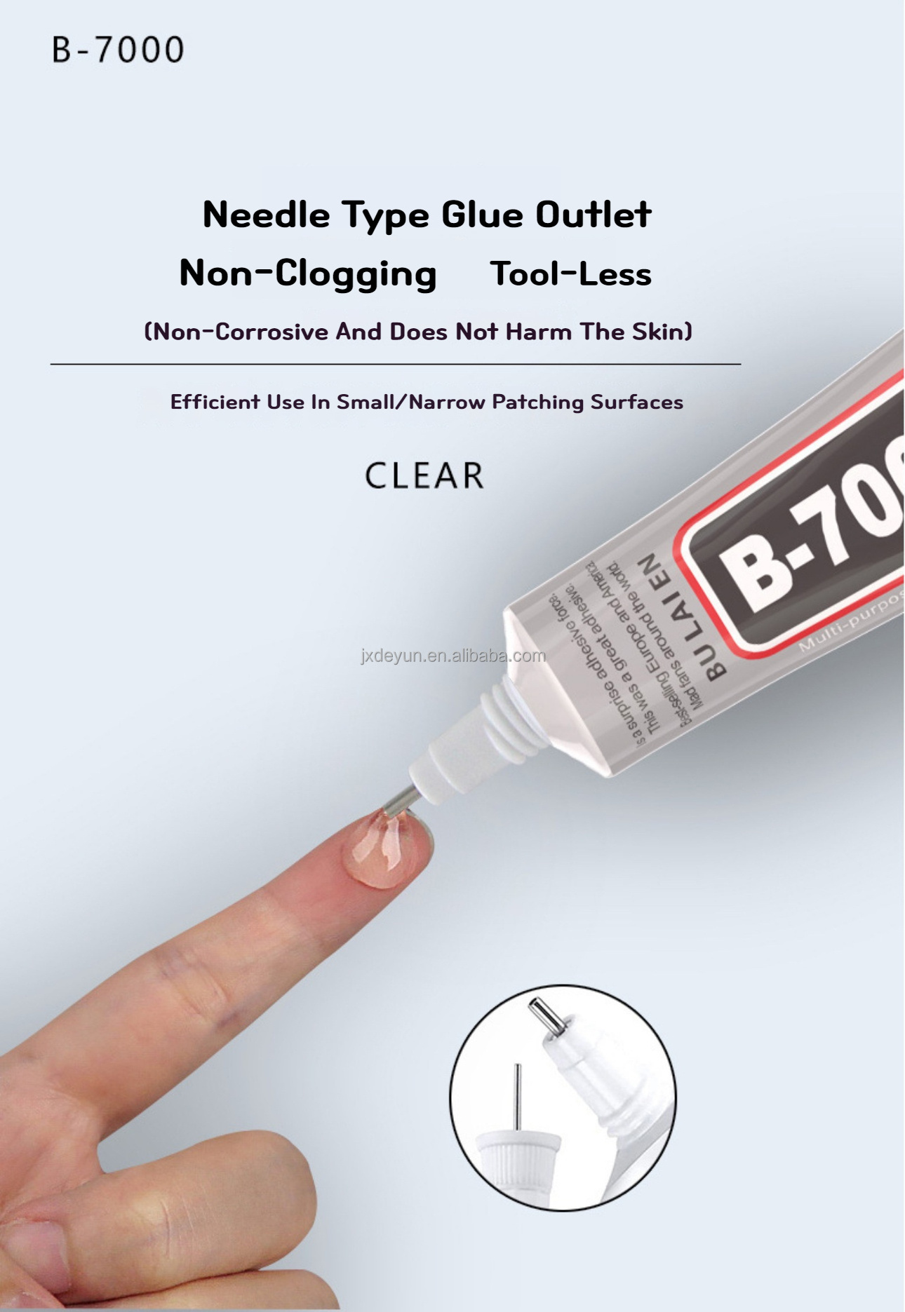 BU Lai En 110ml Hot Sale B-7000 Clear Adhesive Transparent Liquid Glue Multipurpose Glue Super Glue Adhesives  for Repair screen