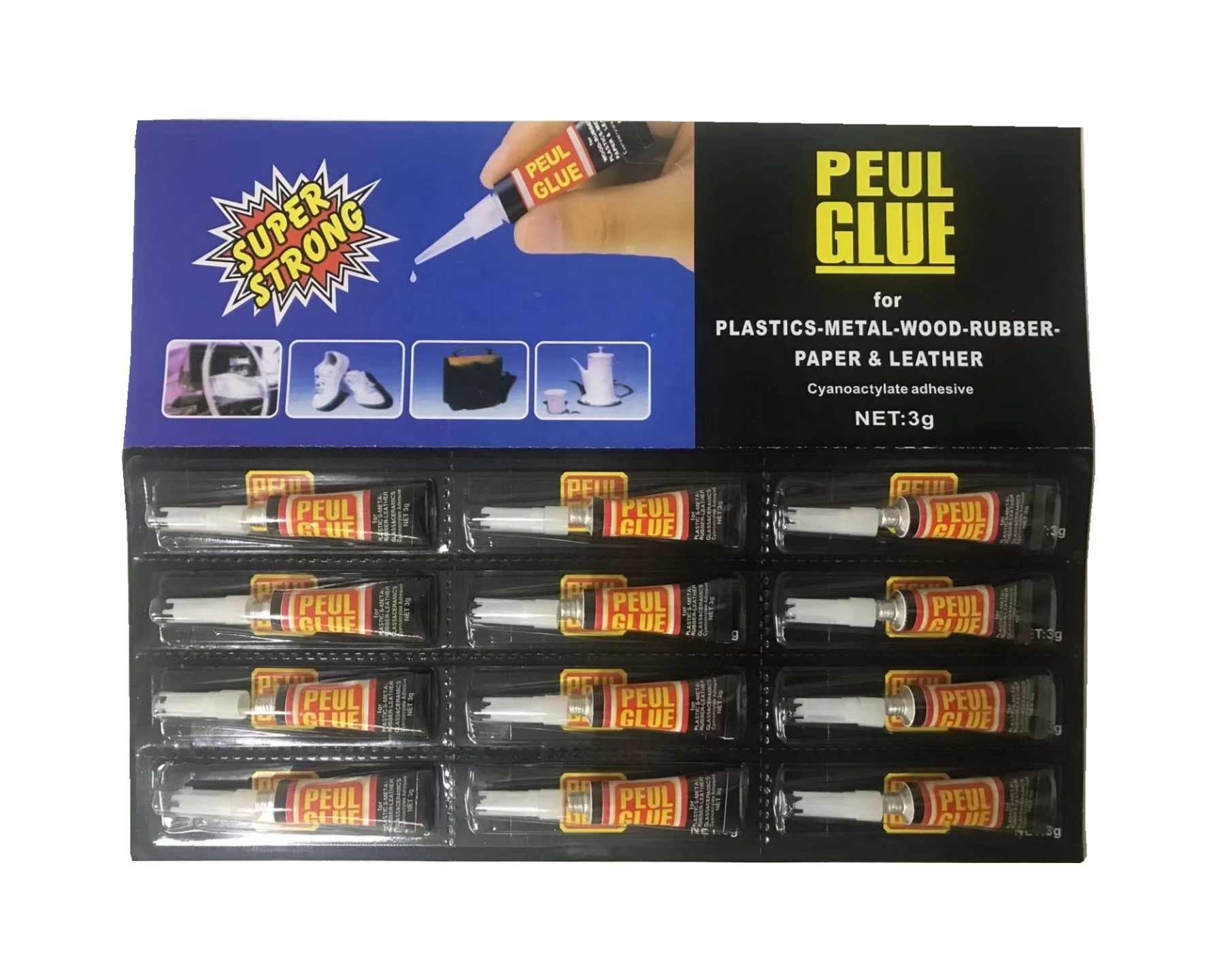 Super Glue 3g 3-Seconds Cyanoacrylate Adhesive  502 Super Glue