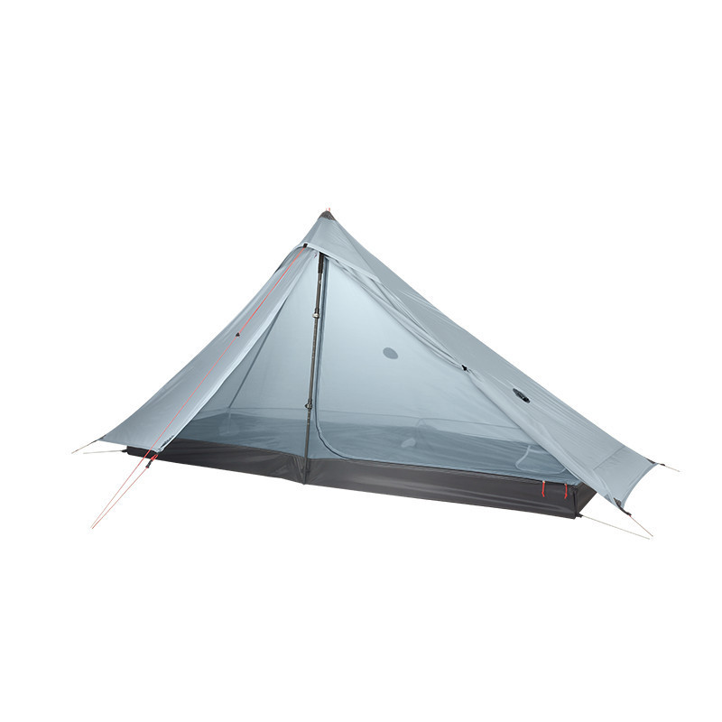 3F  GEAR Lanshan 1 Pro Outdoor Camping Tent 1 Person 3-4 Season Hiking Portable Professional 20D Nylon Ultralight Rodless Tent