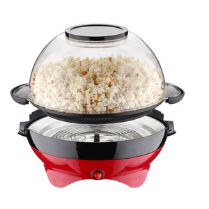 Oem Round Popcorn Popping Machine 800w Pop Corn Making Machine marshmallow machine