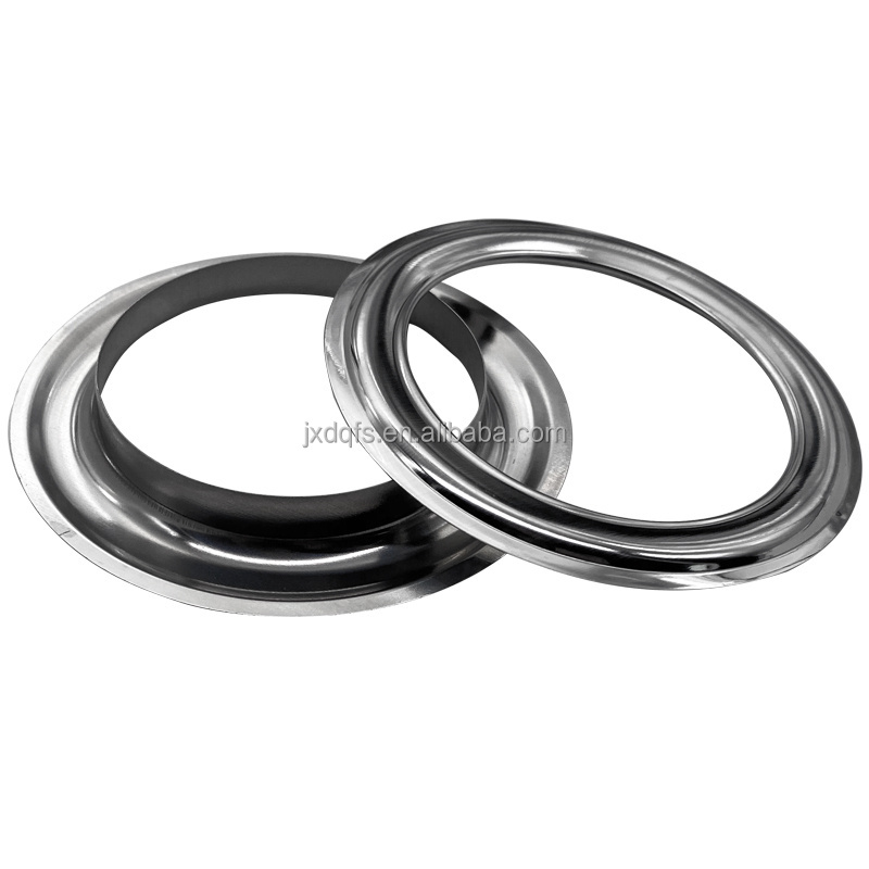 stainless steel curtain big eyelets grommets 40 mm inner hole and 60 mm outer diameter anti rust grommet Eyelets