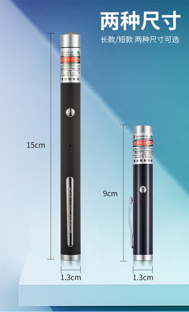 Portable USB Green Red Laser Light Pointer Pen