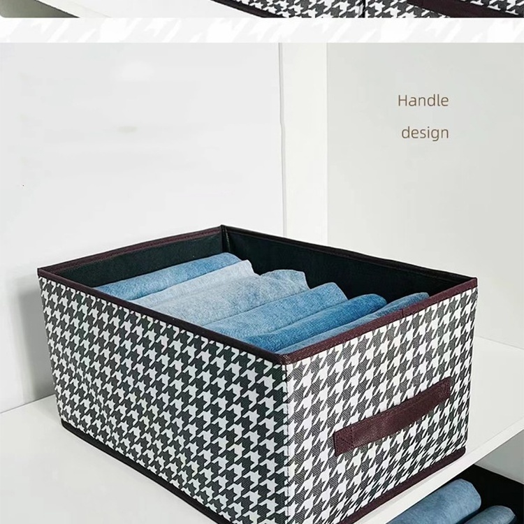 New Clothes Organizer For Closet Wardrobe Foldable Fabric Drawer Organizer for Clothing Pants Jeans Storage Box