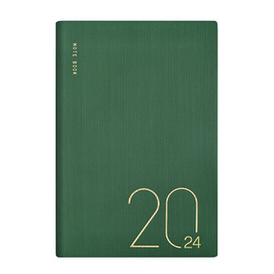 2023 2024 a5 custom planner printing dated daily weekly leather notebook planner