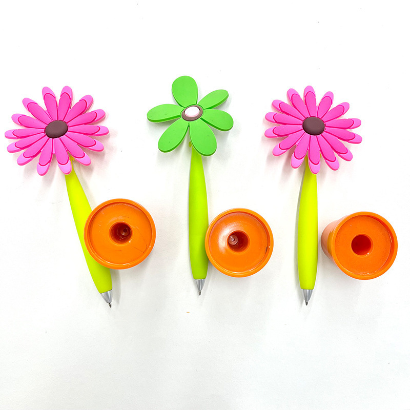 Copllent Creative Potted Ballpoint Pens Sunflower Potted Ballpoint Pens Wholesale