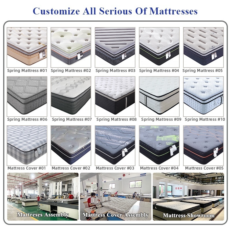 12 inch pillow top puffy mattress wholesale customized size queen size ,twin size mattress sleep well mattress