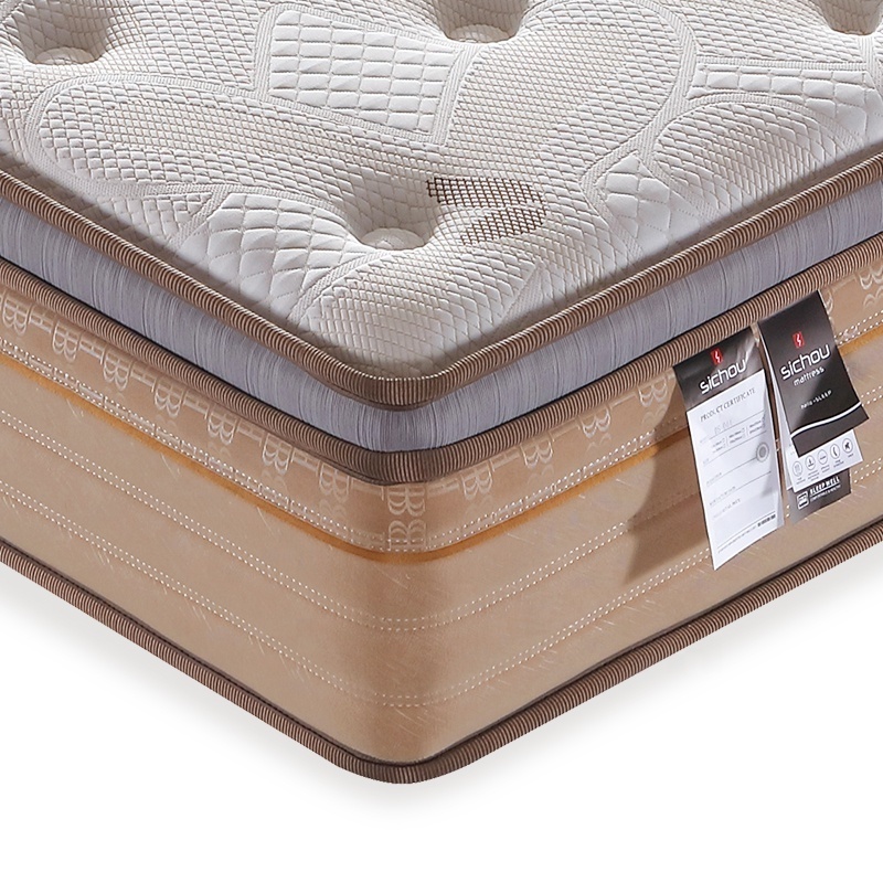 Fashion Orthopedic Foam Customized Mattress Full King Size Roll Up Mattress Good Quality Cheap Box Spring Mattress