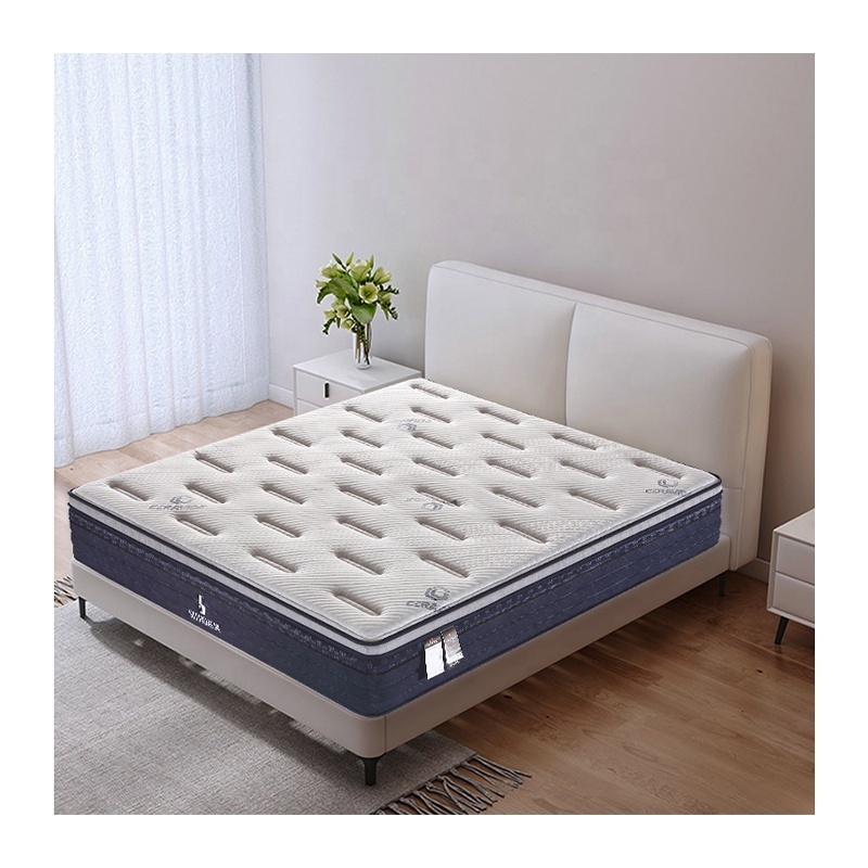 Cal King Twin queen Size Bed Double Sleeping Well Single Double pillow top Memory Foam Pocket Spring Mattress mattresses price