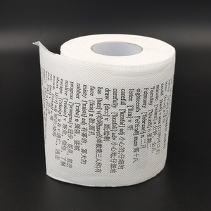 custom printed toilet paper Tissue Paper Wholesale Generic Jumbo Roll Bamboo custom print toilet paper