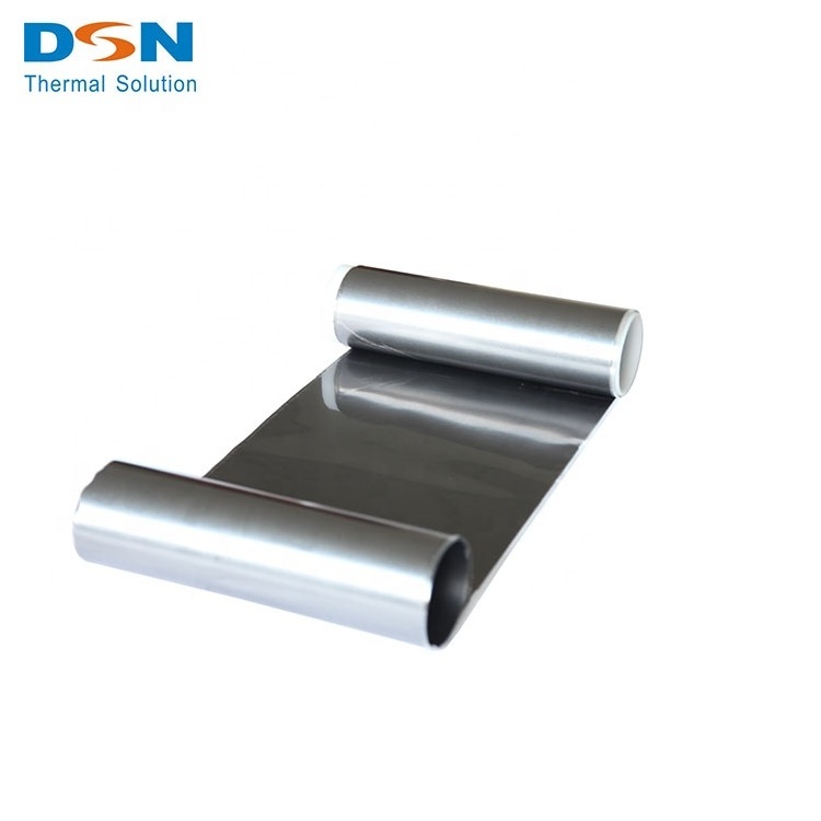 Thermal conductivity pure flexible grafoil reinforced graphite sheet