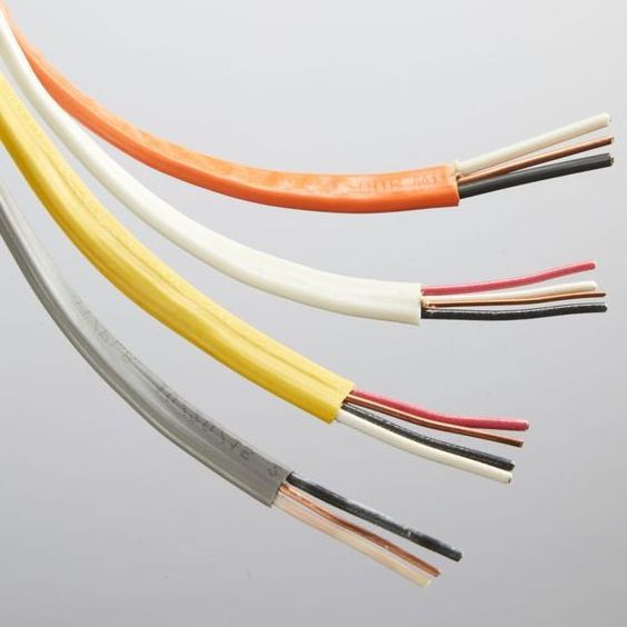 250Ft Certification Flat Cable 3 Core Electrical Building Wire NM-B 14/2 14/3 10/2 8/2 6/2 4/2 12/2