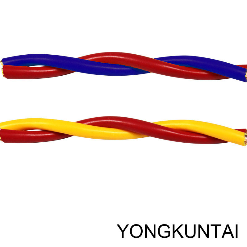 PVC insulated twin flat wire Twisted pair Electric cable wire