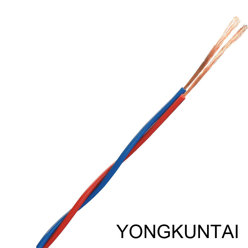 PVC insulated twin flat wire Twisted pair Electric cable wire