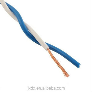 PVC insulated twin flat wire Twisted pair Electric cable wire