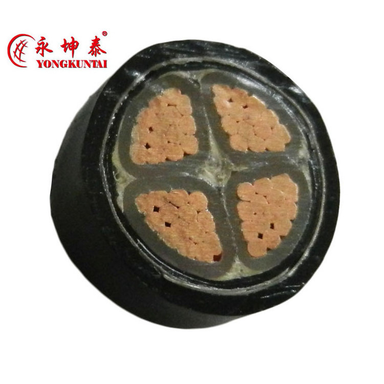 MV cable, 15 KV XLPE insulated 3 X 185 mm 3Cores copper conductor tape Armored cable