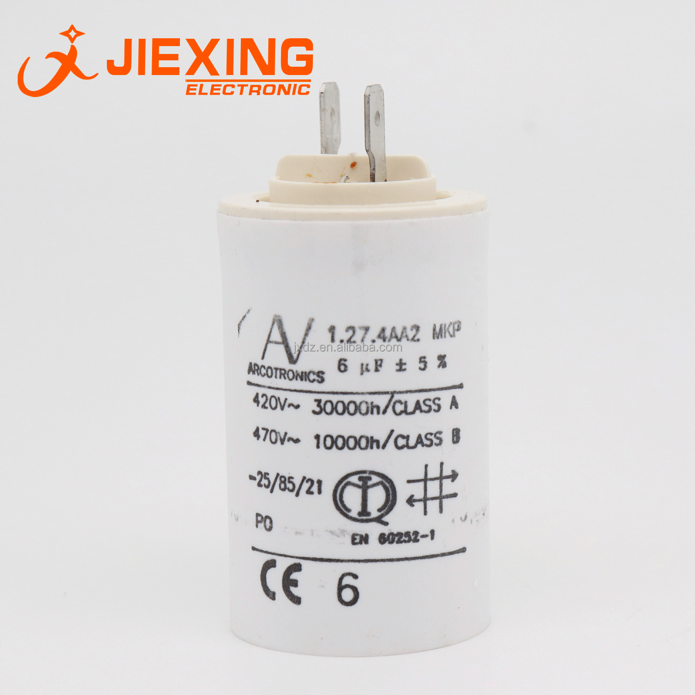 AV Arcotronics MKP 6UF 6MFD 420V 470V 1.27.4AA2 Start Capacitor New and Original Motor Run Film Capacitors