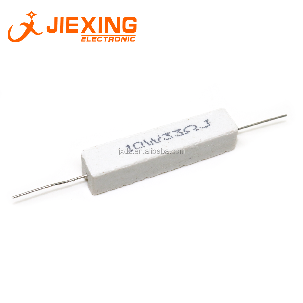 Cement Resistor 10W 33 ohm 33R 10 Watts 10W33RJ Axial Type