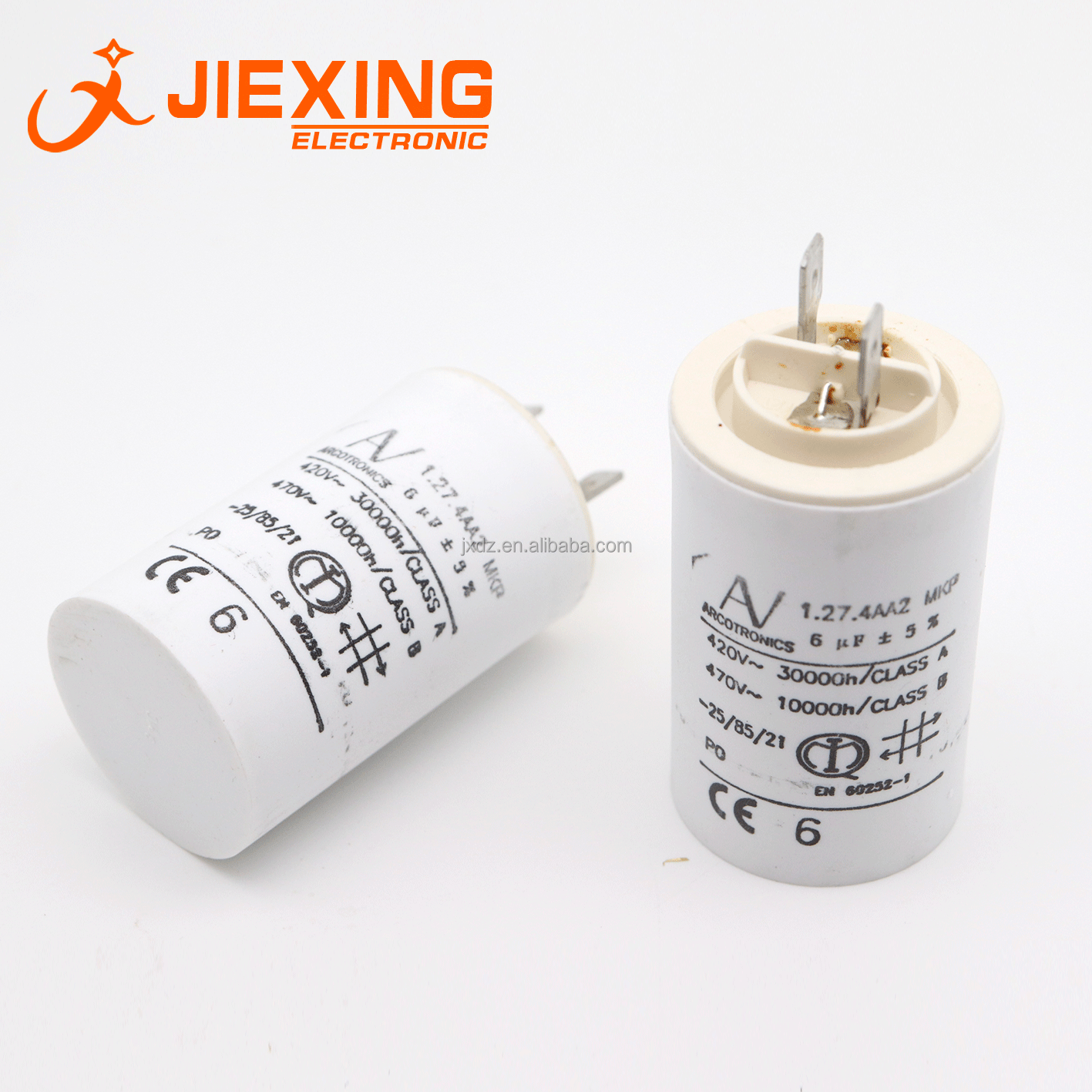 AV Arcotronics MKP 6UF 6MFD 420V 470V 1.27.4AA2 Start Capacitor New and Original Motor Run Film Capacitors