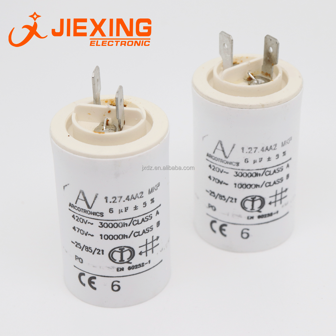 AV Arcotronics MKP 6UF 6MFD 420V 470V 1.27.4AA2 Start Capacitor New and Original Motor Run Film Capacitors