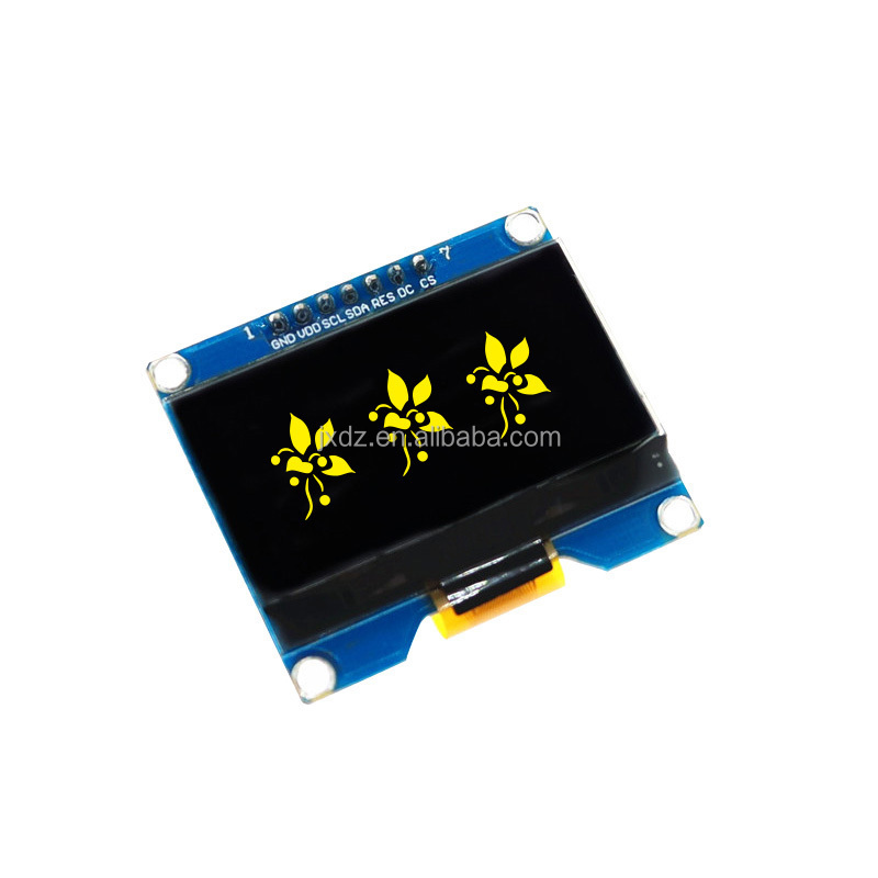 1.54 inch OLED module display 1.54 module 128X64 screen SSD1309 driver 7-pin SPI interface high quality