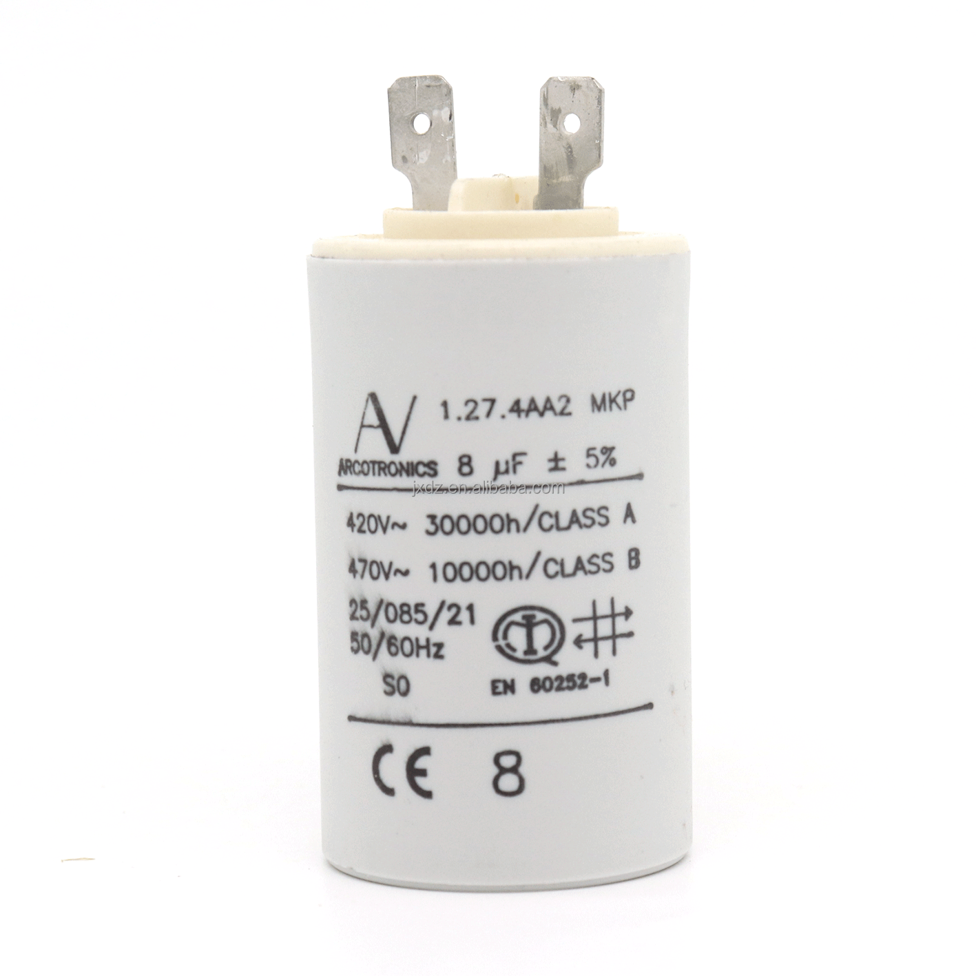 AV Arcotronics MKP 8UF 8MFD 420V 470V 1.27.4AA2 Start Capacitor New and Original Motor Run Film Capacitors