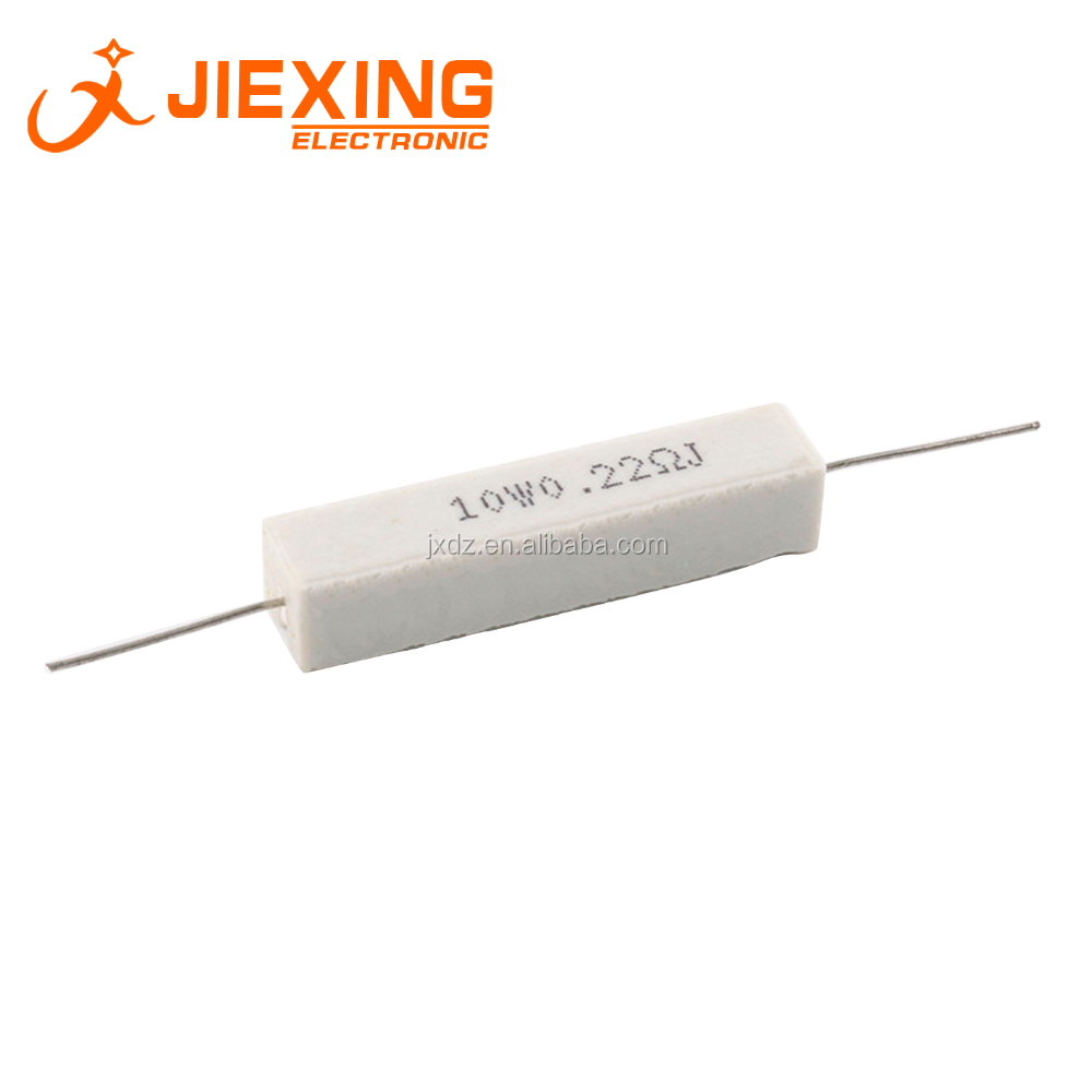 Cement Resistor 10W 10 ohm 10R 10 Watts 10W10RJ Axial Type