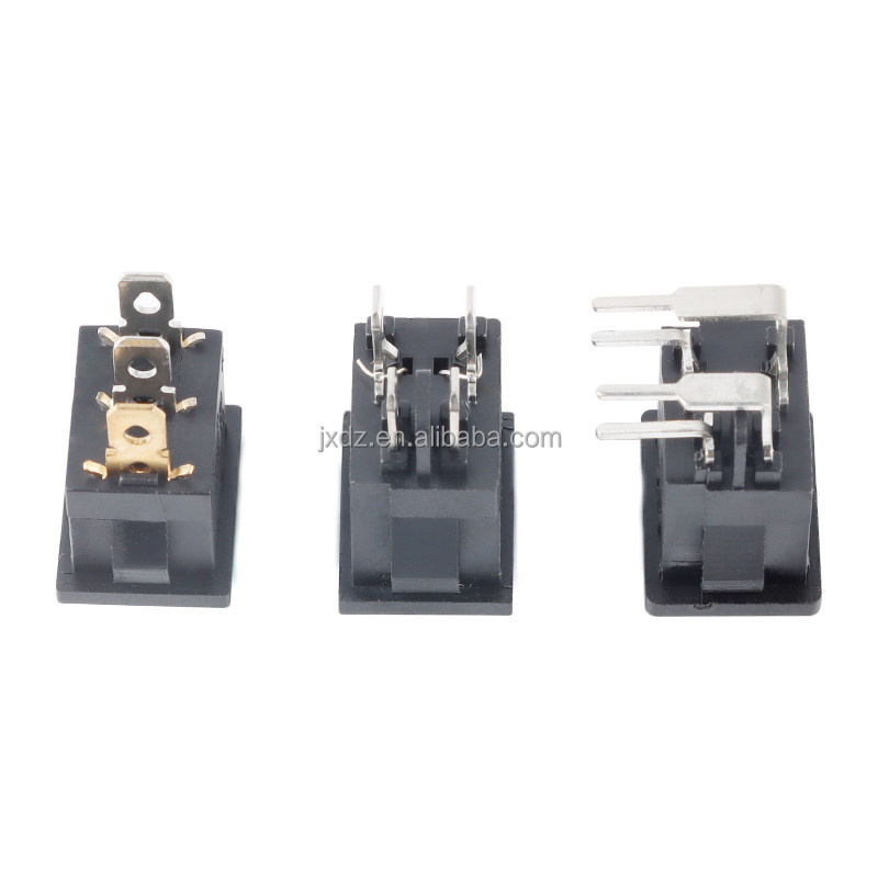 KCD1 Series Rocker Switch Button Switch Accessories 2/3/4/6 Pin 2 Pole Rocker Switch high quality