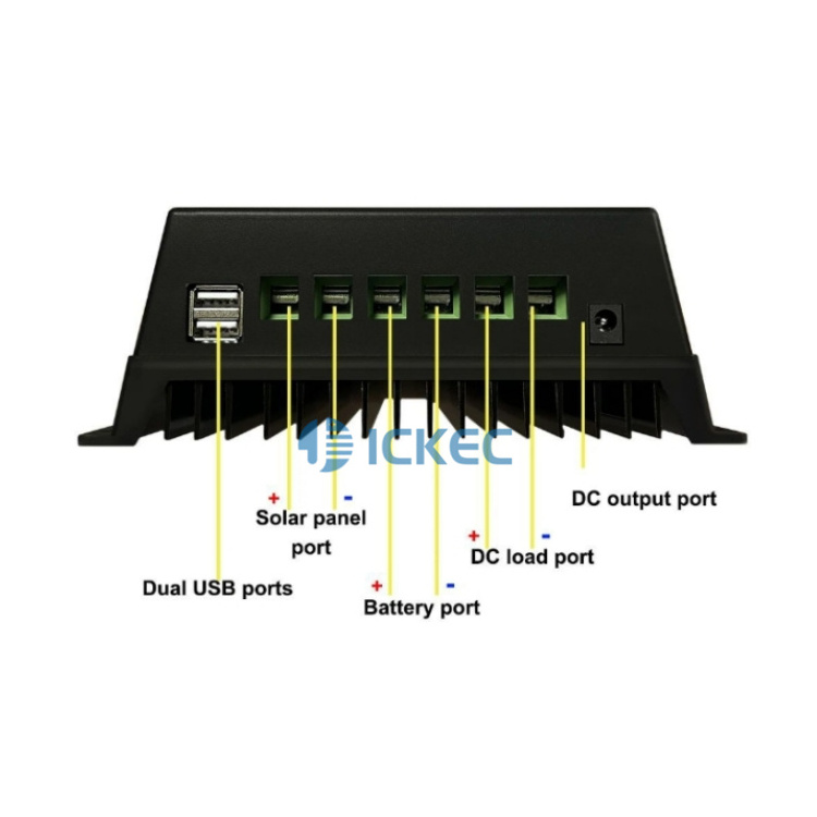 12V 24V 36V 48V Photovoltaic Battery Battery Panel Charger 60A 70A 80A 90A 100A MPPT Solar Charge Controller