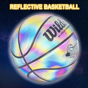 basketball ball size 7 fashion reflective basketball