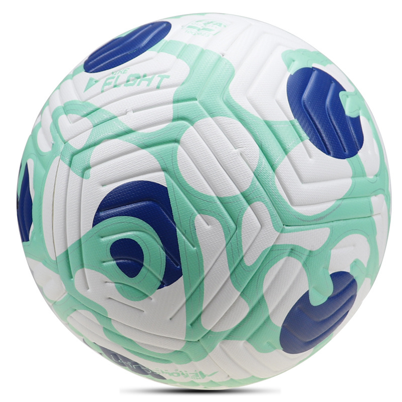 Competition Standard Match 5# Thermal Bonded PU Soccer Ball Football