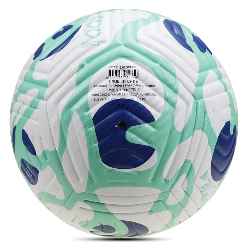 Competition Standard Match 5# Thermal Bonded PU Soccer Ball Football