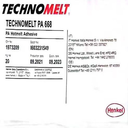 High Quality HENKEL  TECHNOMELT PA668 clear Low pressure injection hot melt adhesive