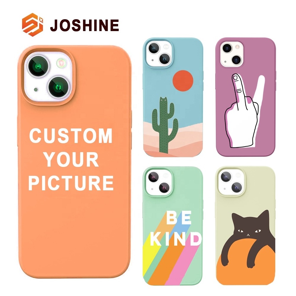 Customized Logo High Quality Silicone Bulk Pictures Photo Design Print Custom Printing Phone Case Manufacturer For Iphone 15 14