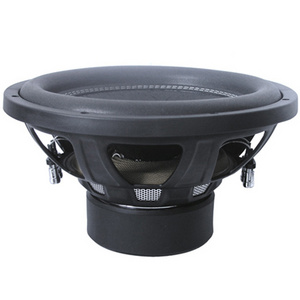 Low price high performance car subwoofer with 10" steel basket RMS 200W 10 inch chrome