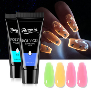 Most Popular Nail Art Luminous Extension Glue 15ml for DIY Party Glow Nails